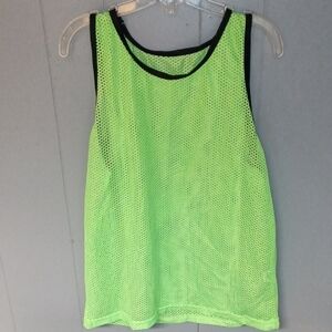 Youth Neon Green Mesh Team Jerseys- Unbranded